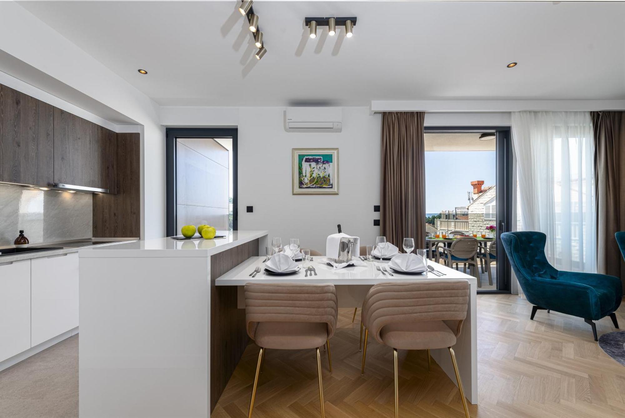 Rausion Luxury Apartments دوبروفينك الغرفة الصورة
